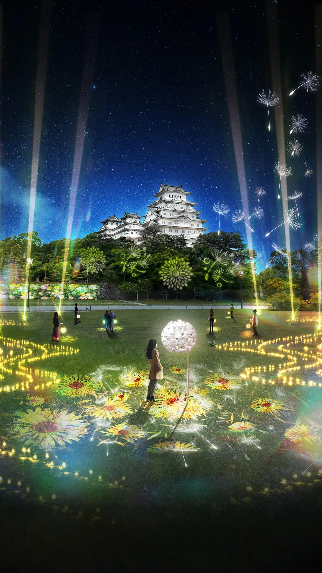 DANDELION PROJECT 姫路城 × NAKED, INC.